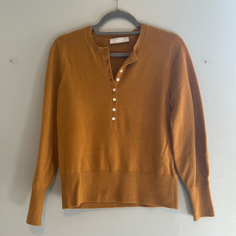 Everlane cashmere Henley